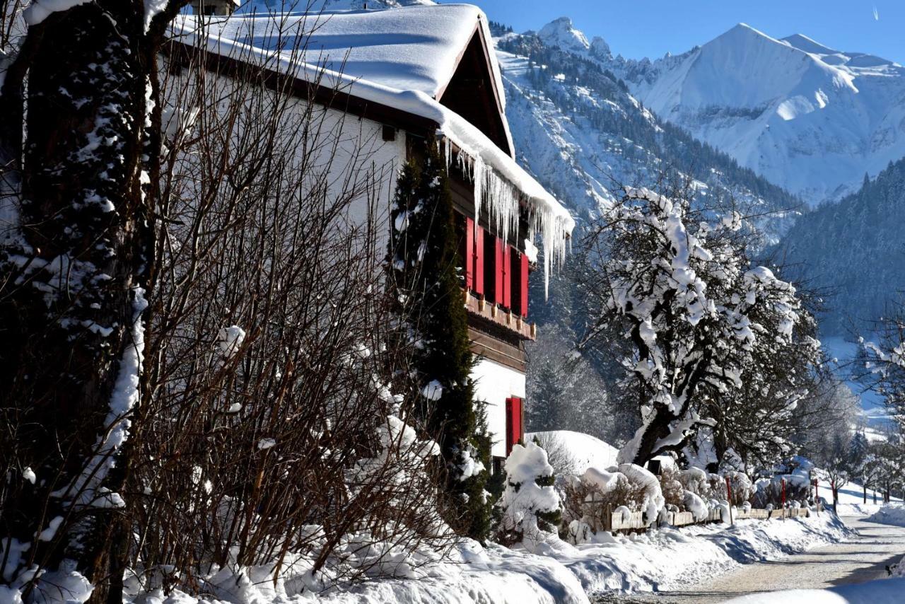 Ferienwohnungen Scheibenhaus Oberstdorf Buitenkant foto